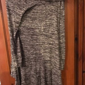 Grey sweater dress